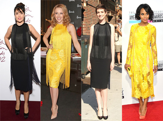 Salma Hayek, Kylie Minogue, Anne Hathaway, Kerry Washington Salma Hayek, Kylie Minogue, Anne Hathaway, Kerry Washington